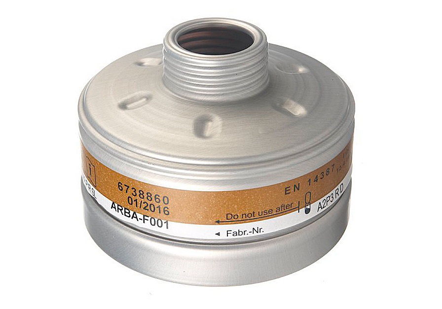 Dräger combination filter A2-P3, with standard round thread RA, for X-plore 4000/6000 series - 1