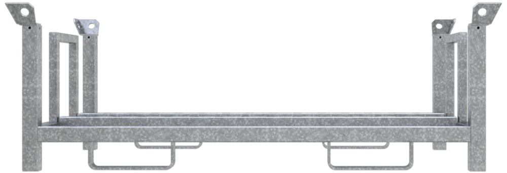 Lager- und Transportpalette zur Aufnahme von 15 Schlauchbrücken - 1