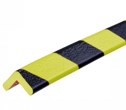 Ochrana rohov Knuffi®, typ E-Frost, samolepiace, dĺžka 1 m, žlto-čierne, 26 x 19 mm - 3