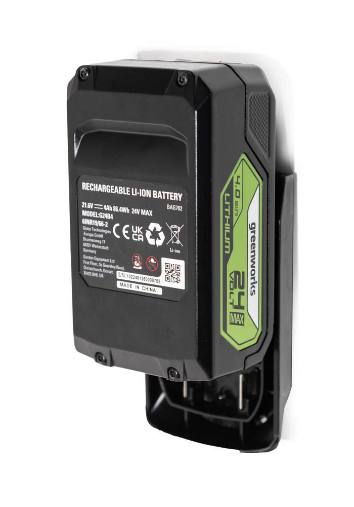 Ombouwset voor accupomp type B2 met lithium-ion accu 24 V, 4 Ah, oplader 24 V met houder - 3