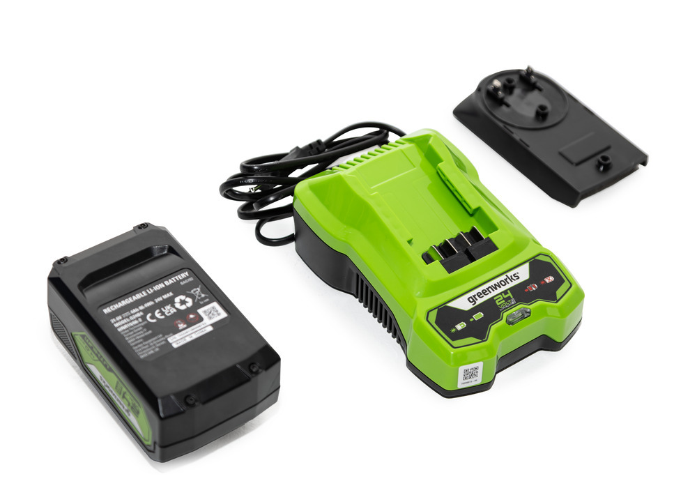 Conversion kit f battery pump Model B2 w. lithium-ion battery 24 V, 4 Ah, charger 24 V, batt. holder - 1