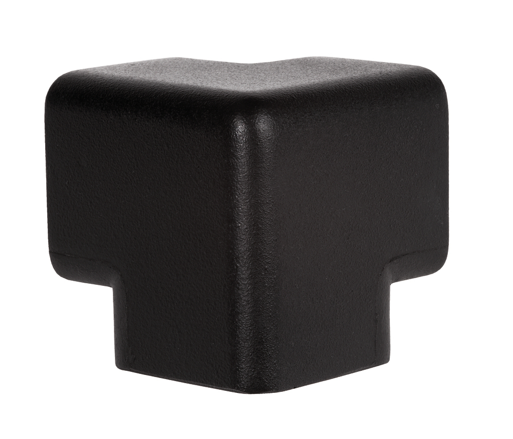 Knuffi® Schutzecke, Typ H3D, schwarz, selbstklebend - 2