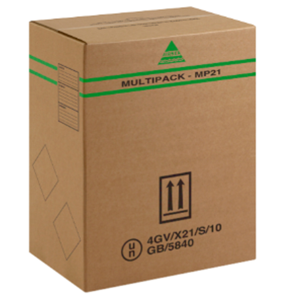 Multipack - UN Fibreboard box for non-specific inners 4GV/X21/S Int dims 16.3x10.8x21.8in - 1