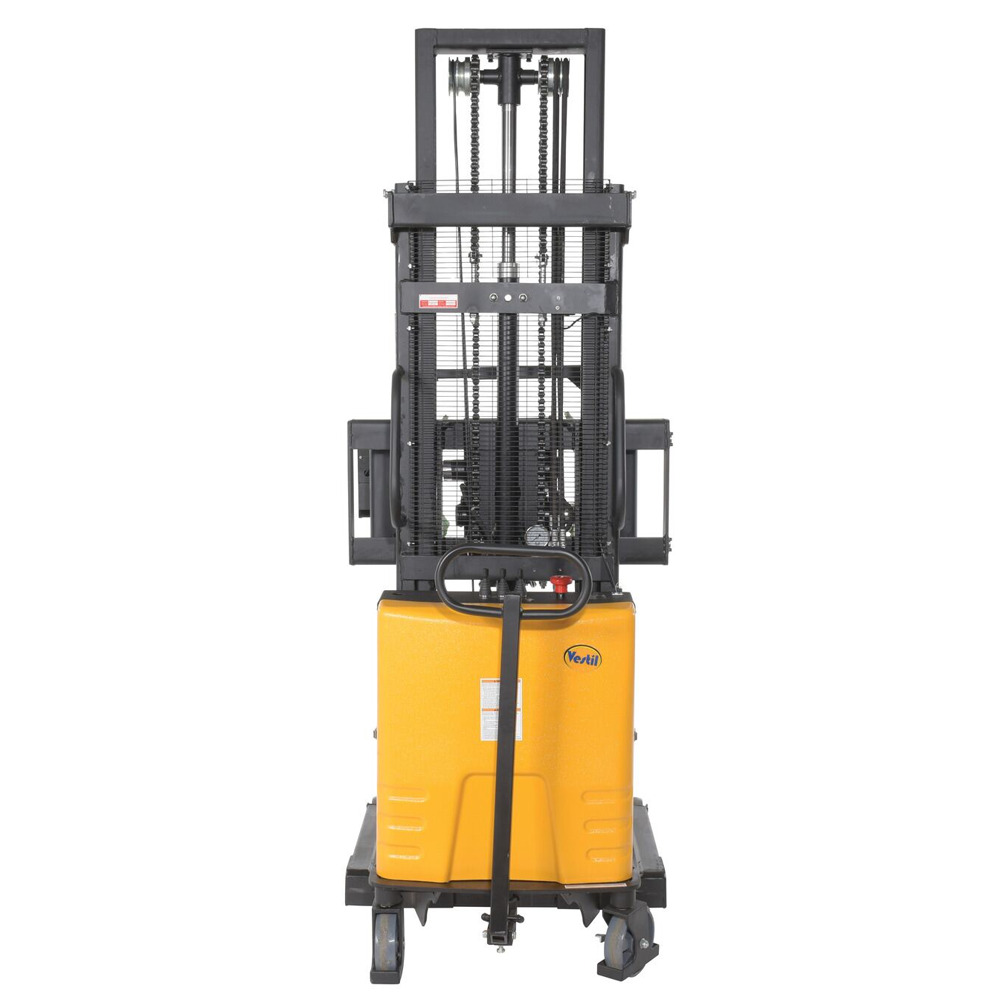 Steel Semi Electric Drum Gripper/Rotator Stacker Accepts 16, 30, & 55 Gallon Steel Drums Black - 4