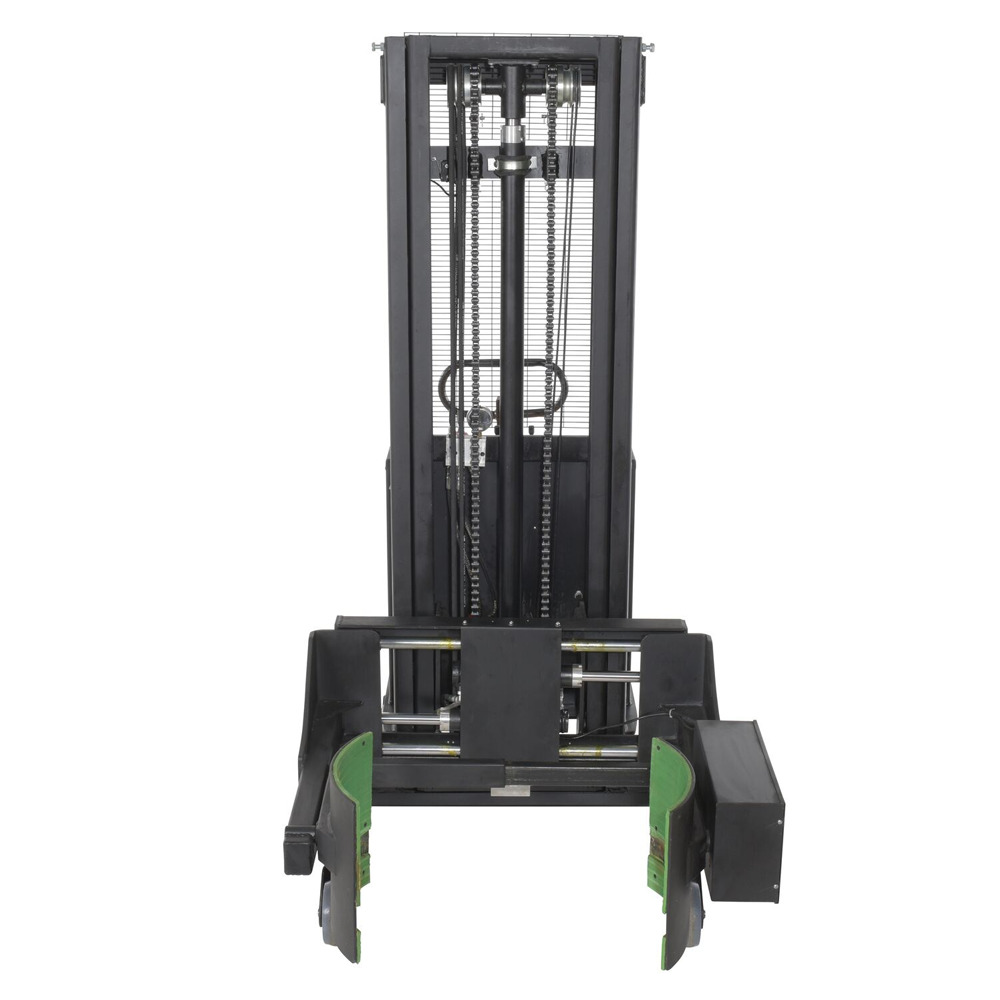 Steel Semi Electric Drum Gripper/Rotator Stacker Accepts 16, 30, & 55 Gallon Steel Drums Black - 5