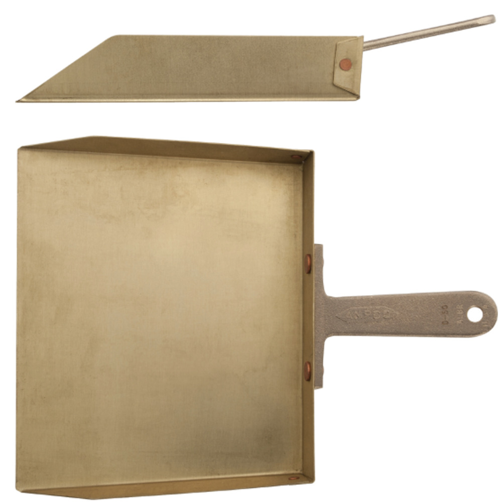 Dust Pan 9x7-1/2", Non-Sparking, Non-Magnetic, Corrosion Resistant - 1