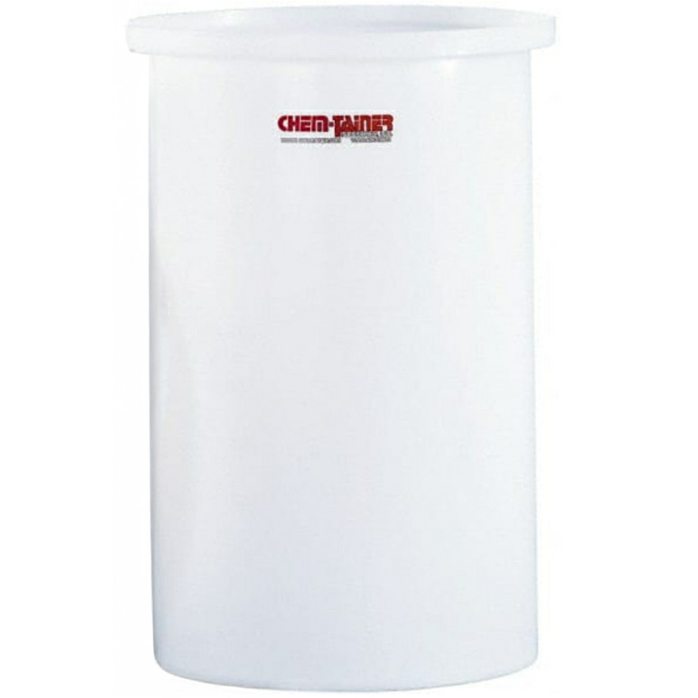 Poly Storage Tank - 150 Gallon - Flat Bottom - Cylindrical - Chemical & Impact Resistant - 1