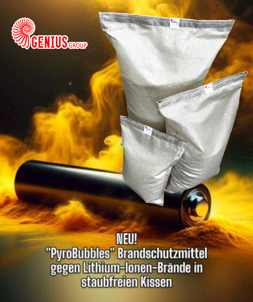Pyrobubbles-Kissen, staubfrei Pure-M, 6,0 kg = 27 l, VE = 2 Kissen - 4
