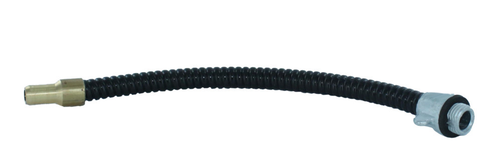Tubo de aspiração flexível em alumínio, curvado, para bombas manuais universais e doseadoras, 250 mm - 1