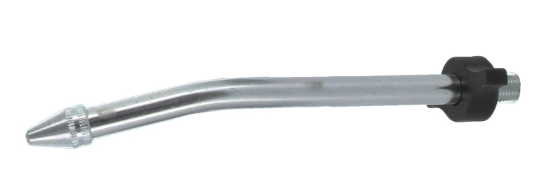 Böjt rör, med spetsigt munstycke, anslutning G 1/8, 3 st - 1