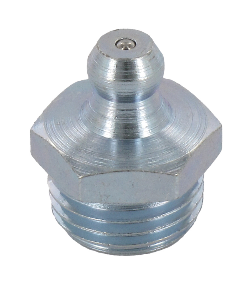 Konisk smörjnippel typ H1, rak, M 8 x 1, påse om 10 styck - 1