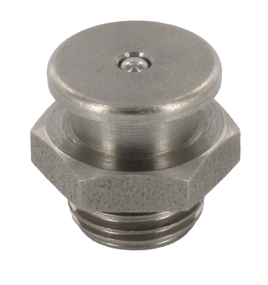 Smörjnippel platt huvud typ M1, M 6 x 1, påse med 10 styck - 1