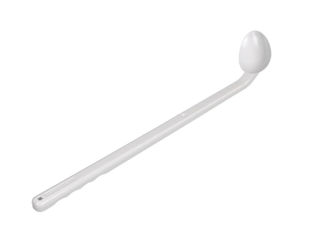 Cuillère d’échantillonnage à usage unique en Bio-PE, 10 ml, à long manche courbée, UV = 10 pièces - 1