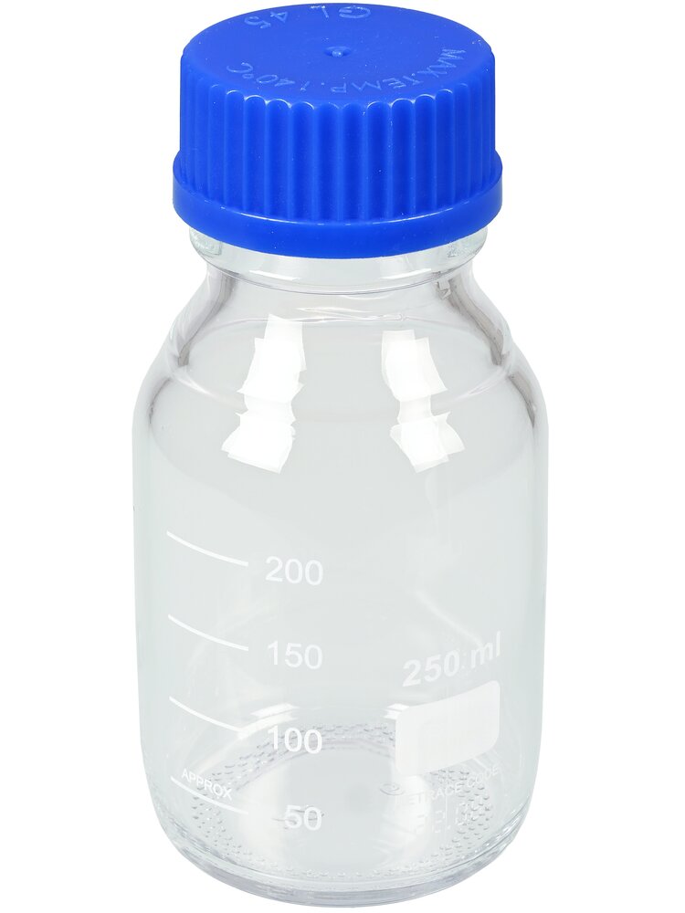 Probenflasche Glas GL45 für ProfiSampler, 250 ml, VE = 5 Stück - 1