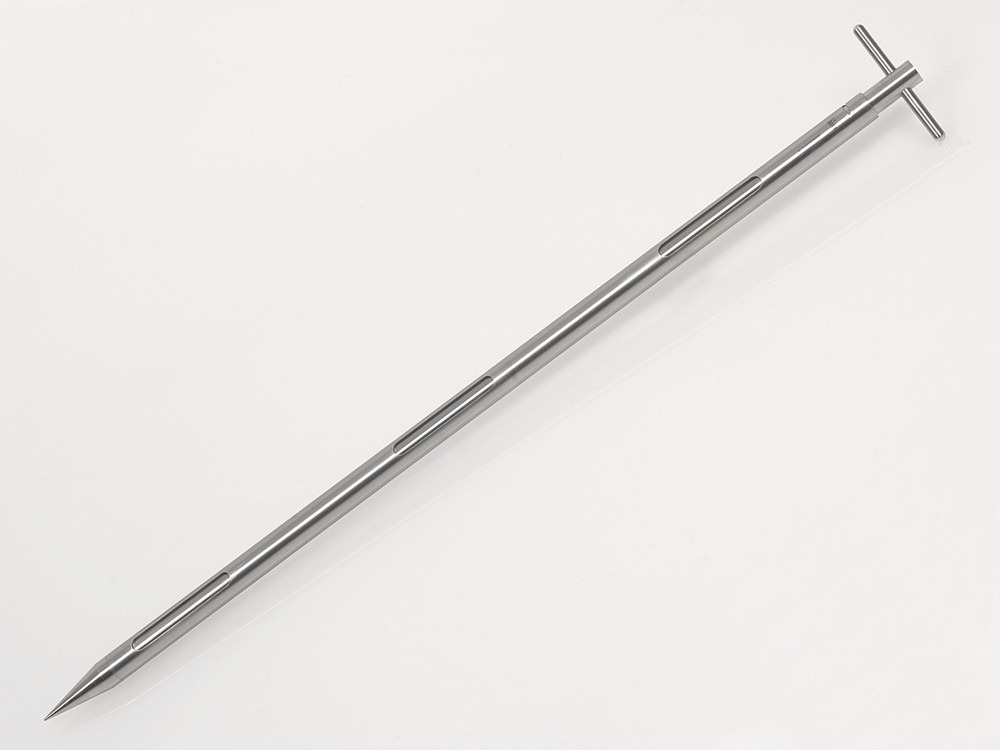 Provtagare Multi, av rostfritt stål, med 3 provkammare med volym 17 ml, insticksdjup 710 mm - 3