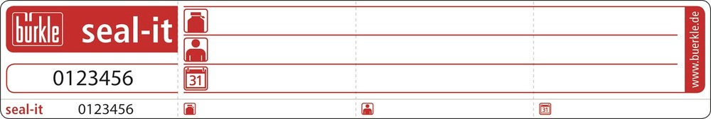 Sicherheitsplombe seal-it, 1 Rolle mit 500 Etiketten - 3