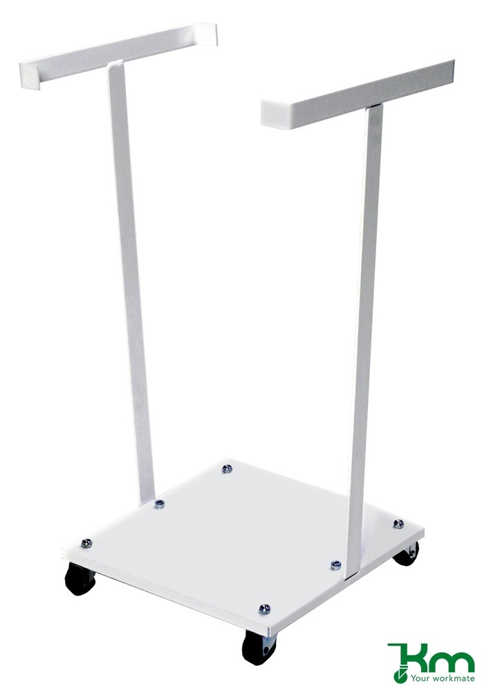 Supp. mobile KM per sacchi per rif., acc., vern. a polvere, 4 ruote orient., per sacchi da 60 l. - 1