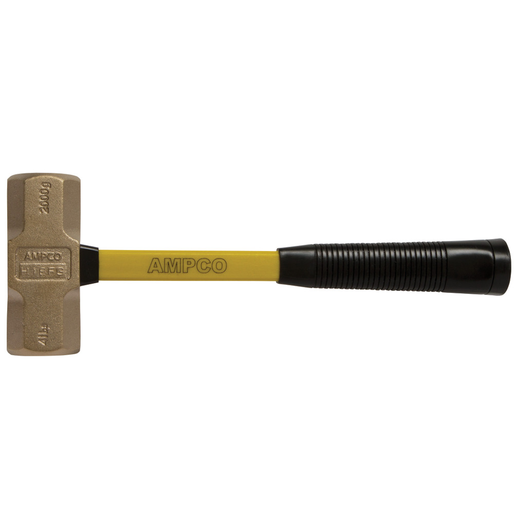 Hammer Blacksmith's Sledge 6Lb 15" OAL, Non-Sparking, Non-Magnetic, Corrosion Resistant - 1