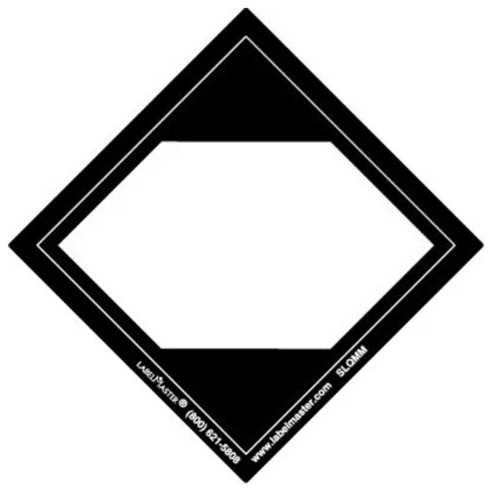 Limited Quantity Label, Blank, 50mm x 50mm, Paper, Roll of 500 - DOT Labels - 1