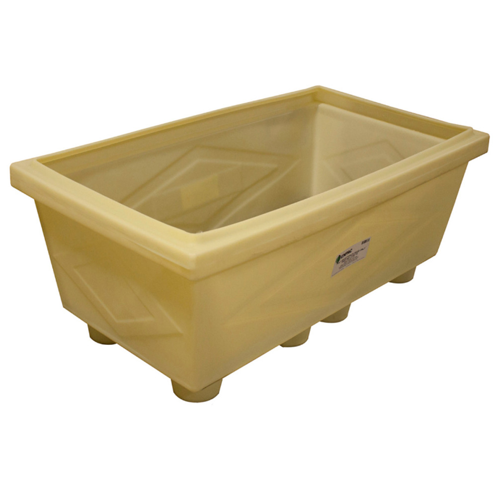Poly Safety Pack Outdoor Drum Storage - Yellow - Without Drain Plug - 3