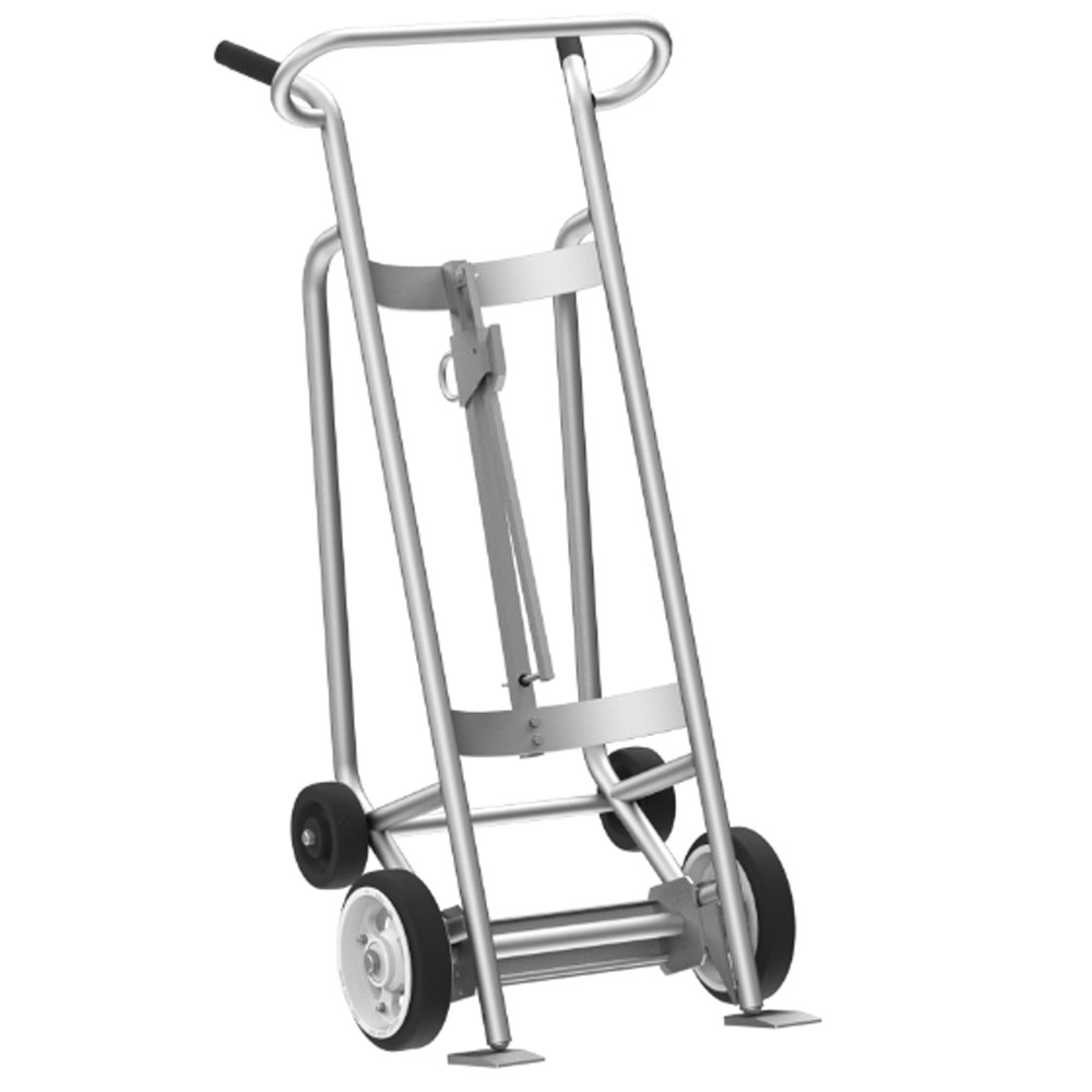 Drum Truck - Aluminum Construction - Spark Resistant Frame - Single Drum - 1000 lbs Load - 1