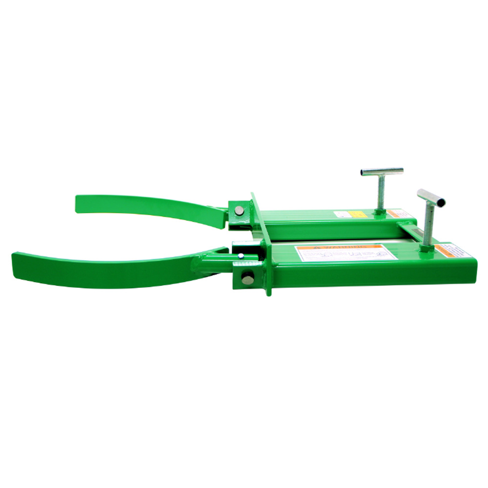 Drum Gripper - 6 x 2 Fork Pockets - 800 lbs Load Capacity - for Steel Ribbed Drums - 6