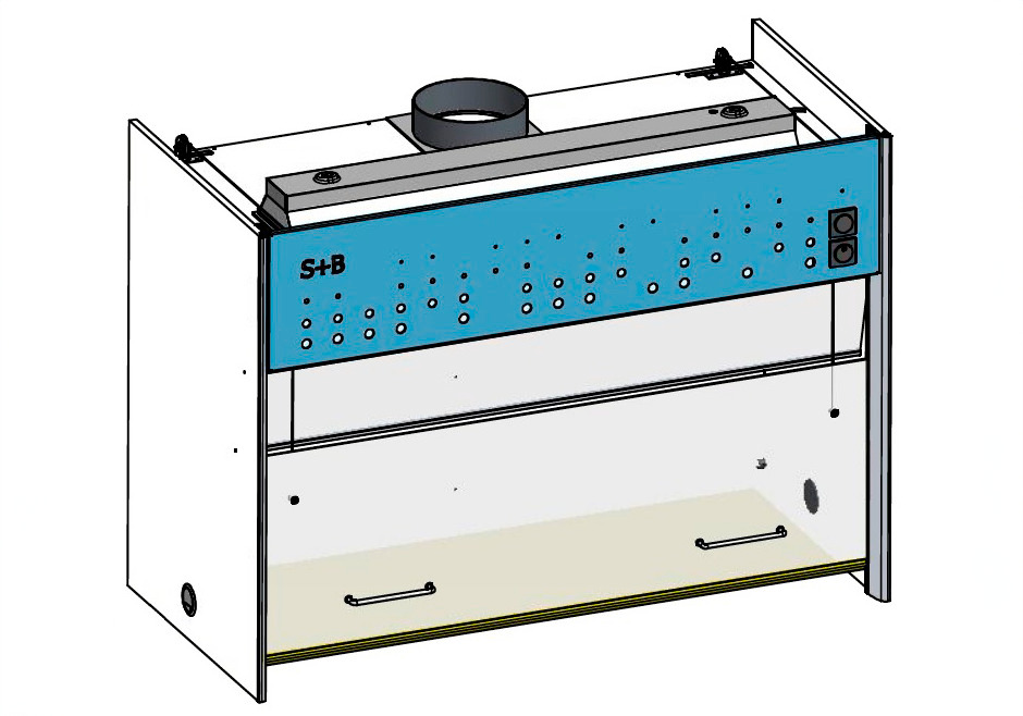 Bench top fume cupboard - 3