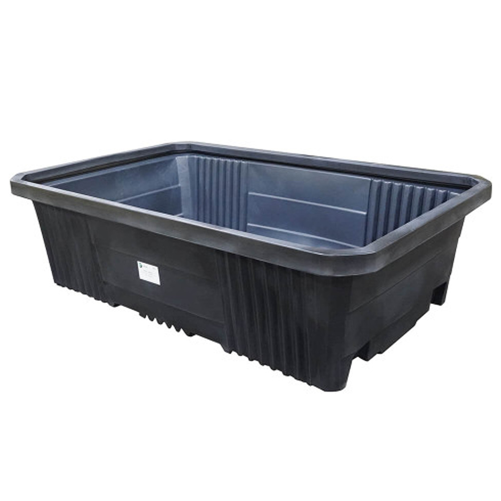 Spill Containment Poly Tank - 550 Gallon Sump Capacity - With Drain Plug - 1