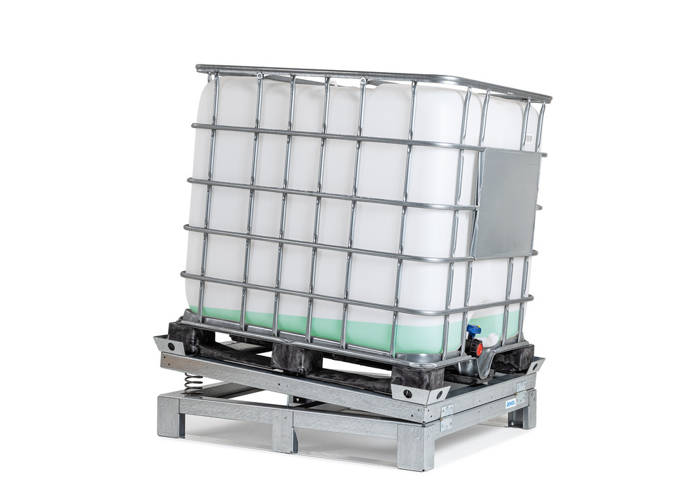 Resttömmare IBC, för enkel och optimerad tömning av 800/1000-liters IBC-behållare - 1