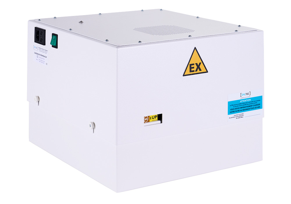 Caisson avec filtration de vapeurs acides pour armoire de sécurité type  AL CT- ATEX - 1