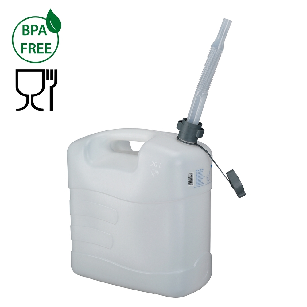 Vattendunk, 20 liter, med flexibel pip, FE = 3 st - 1