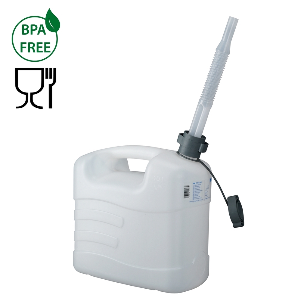 Vattendunk, 10 liter, med flexibel pip, FE = 3 st - 1