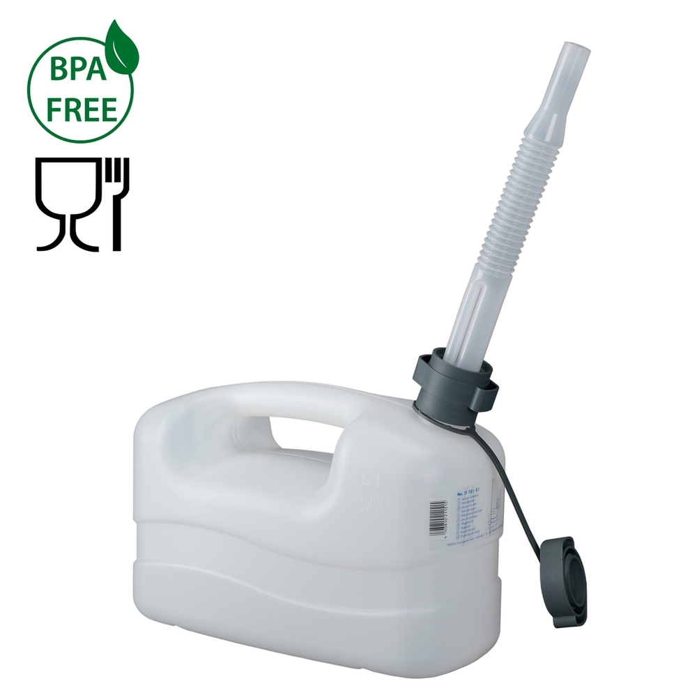 Vattendunk, 5 liter, med flexibel pip, FE = 3 st - 1