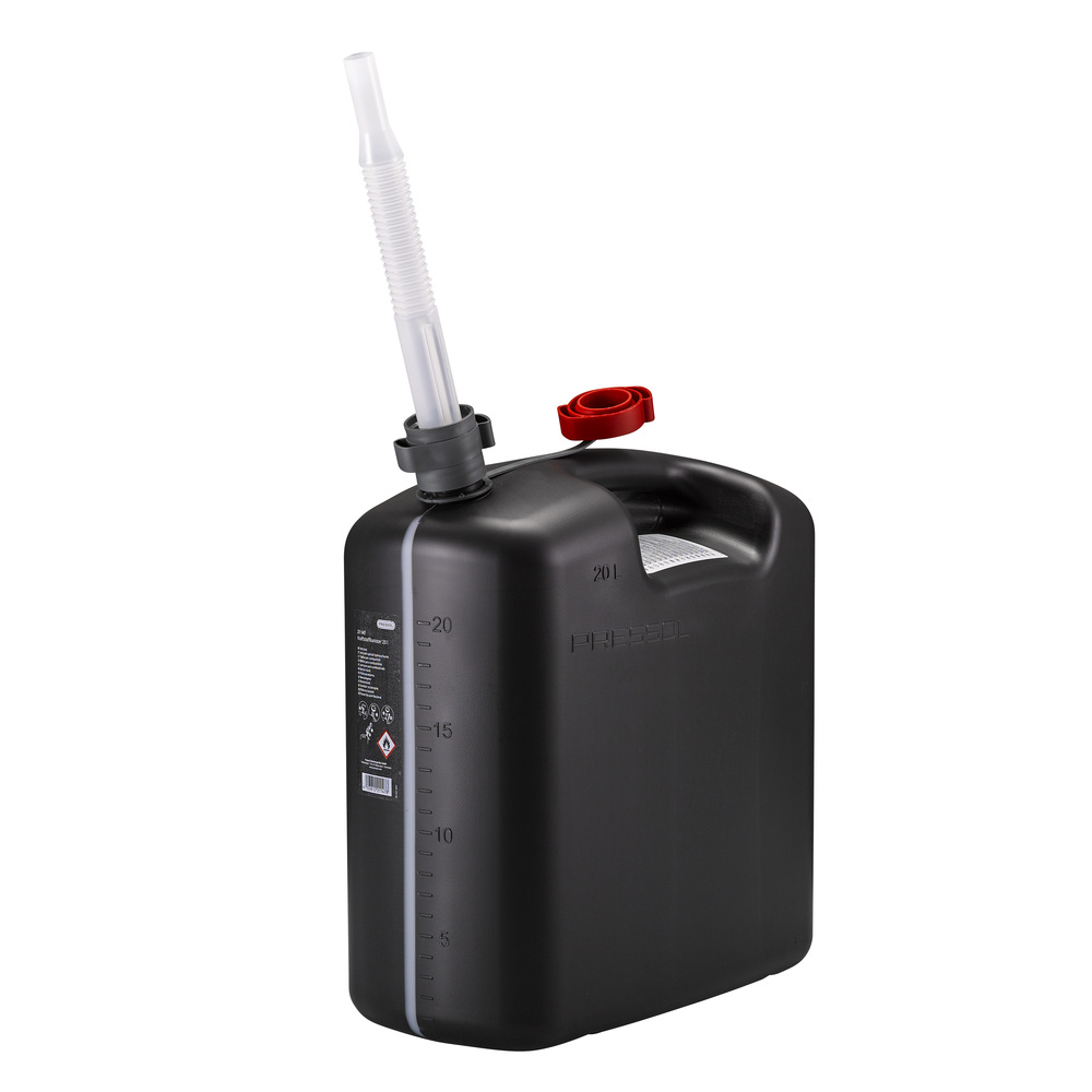Bränsledunk, 20 liter, med flexibel pip, antracit, FE = 3 st - 4