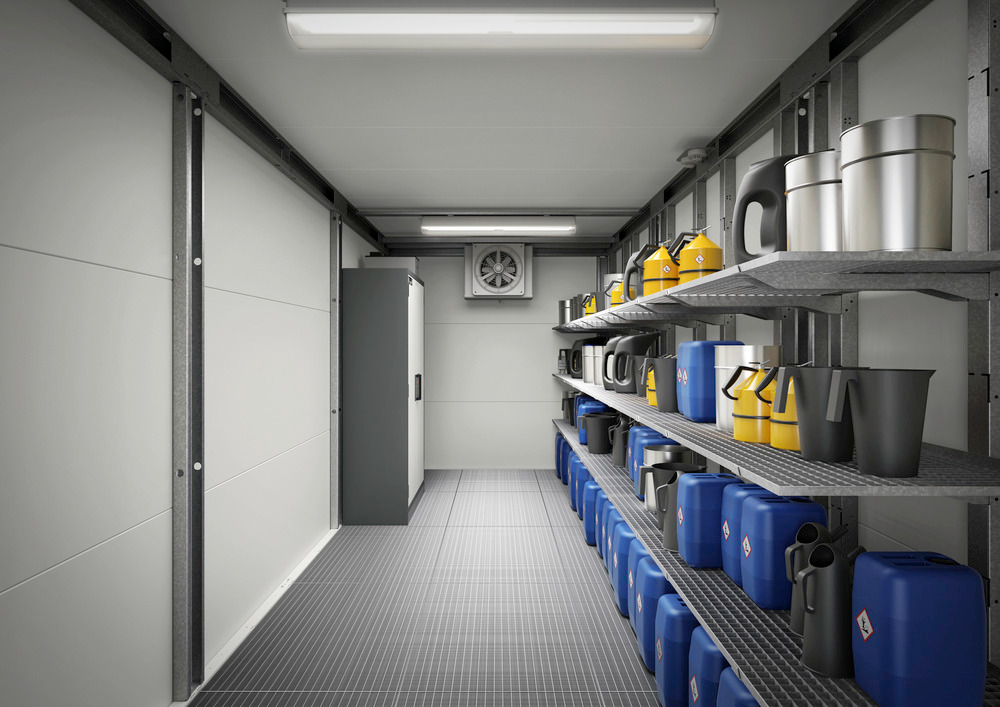 Contenedor modular para productos químicos peligrosos WHS 7 - 4