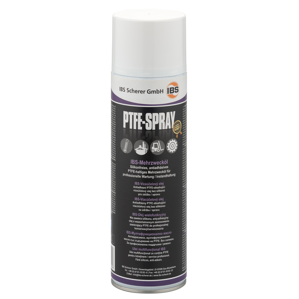 IBS universele olie PTFE-spray, 12 spuitflessen van 500 ml - 2