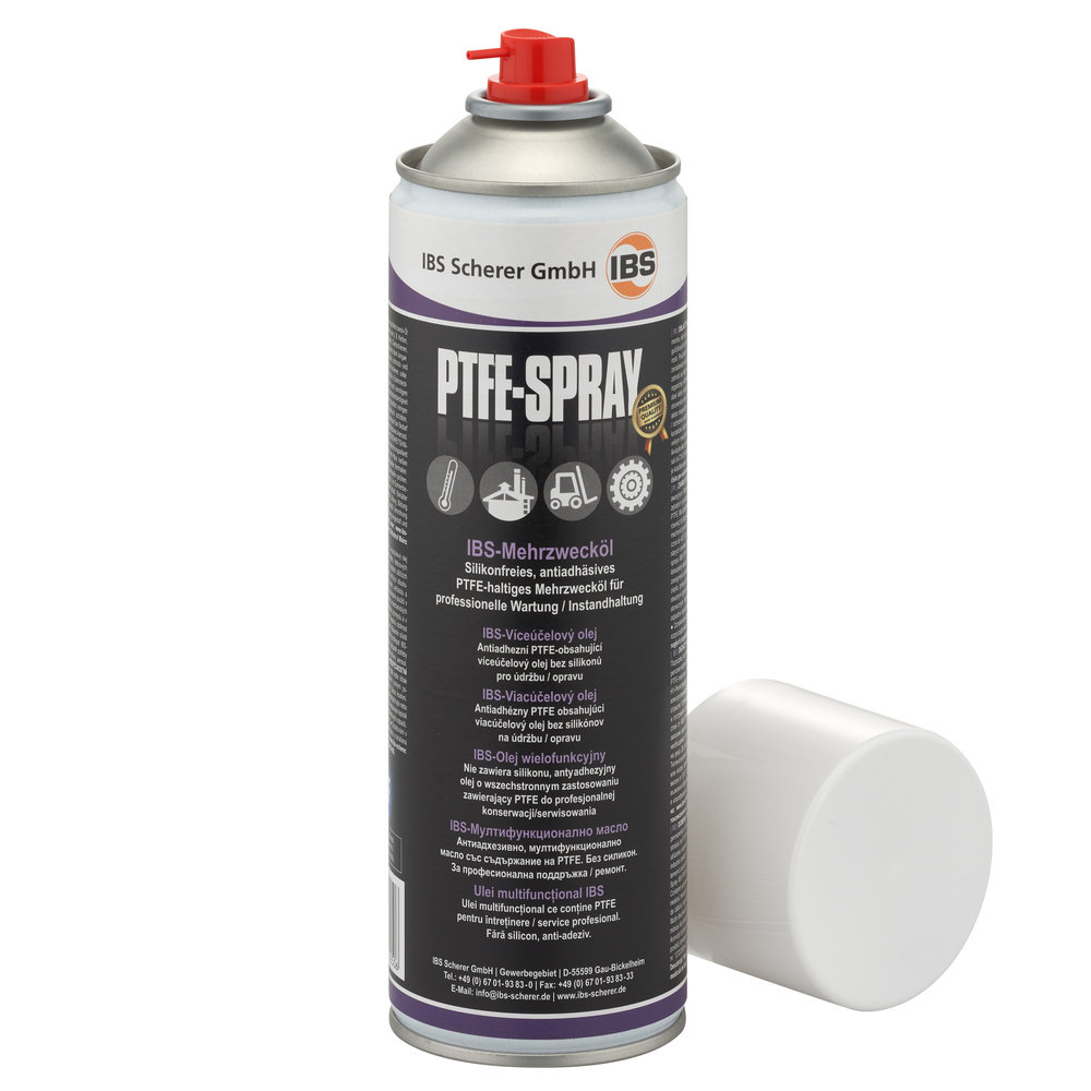 IBS universele olie PTFE-spray, 12 spuitflessen van 500 ml - 1