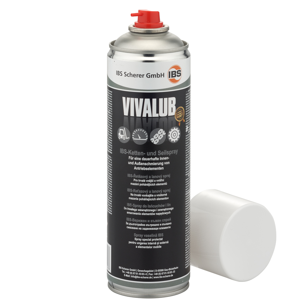 IBS ketting- en kabelspray VivaLub, 12 spuitflessen van 500 ml - 1