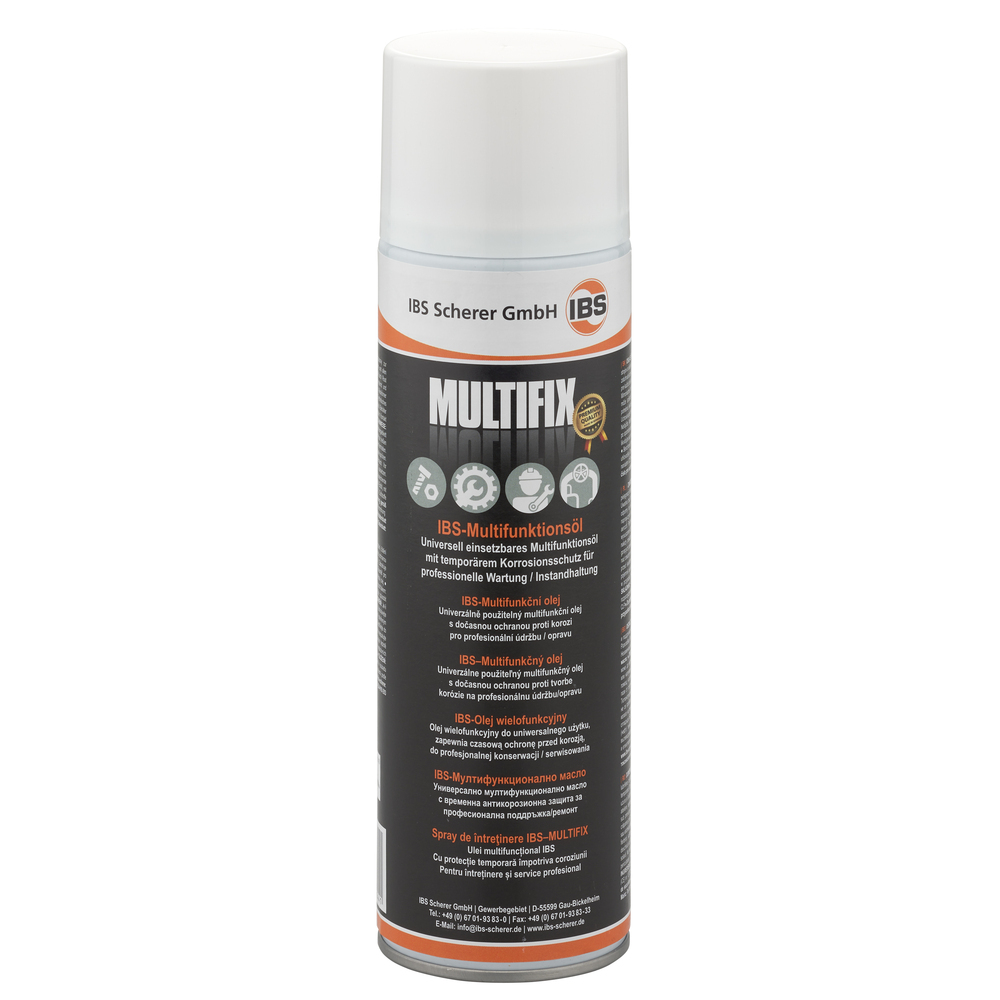 IBS onderhoudsolie Multifix, 12 spuitflessen van 500 ml - 2