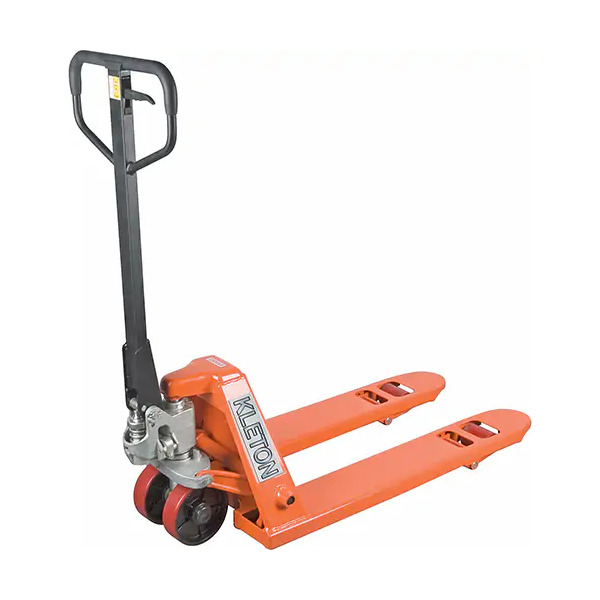 Heavy-Duty Hydraulic Pallet Truck, Steel, 42" L x 27" W, 5500 lbs. Capacity - 1