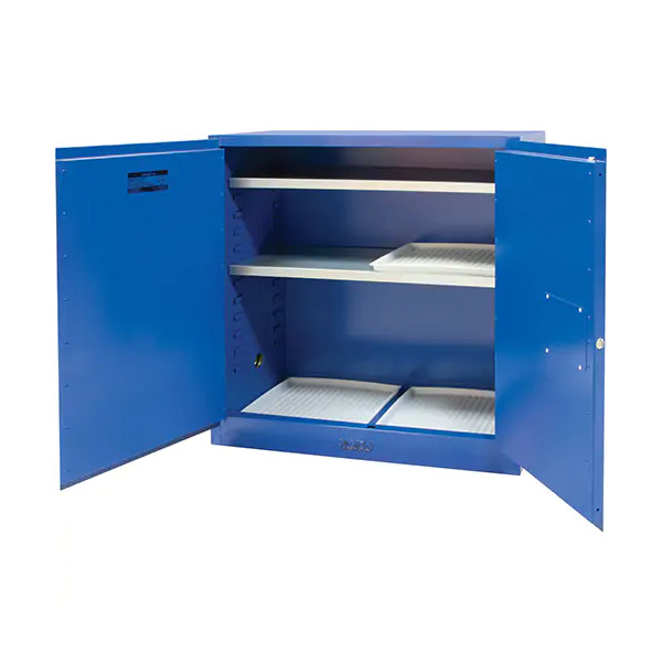 Corrosive Liquids Cabinet, 30 gal., 43" x 44" x 18" , Manual door - 2