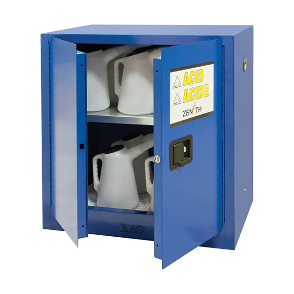 Corrosive Liquids Cabinet, 22 gal., 35" x 35" x 22" , Manual door - 3