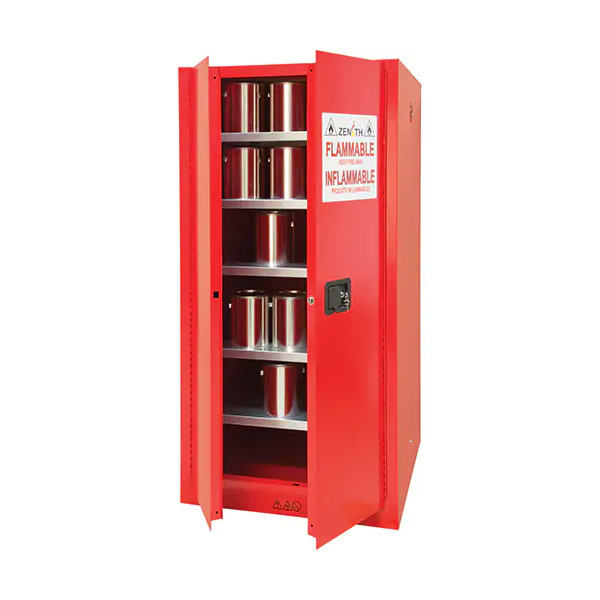 Flammable Cabinet, 96 gallon, FM Approved, paint and ink storage, self-closing doors - 3