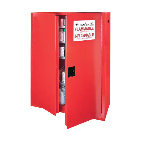 Flammable Cabinet, 60 gallon, FM Approved, paint and ink storage, self-closing doors - 1