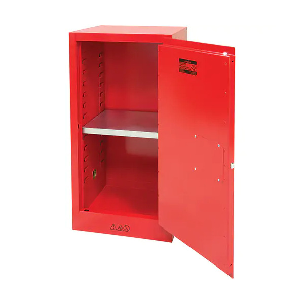 Flammable Cabinet, 20 gallon, FM Approved, paint and ink storage, self-closing doors - 2