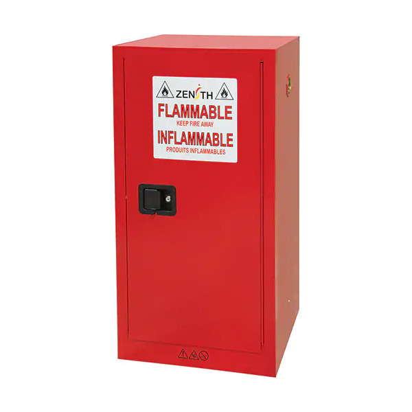 Flammable Cabinet, 20 gallon, FM Approved, paint and ink storage, self-closing doors - 1