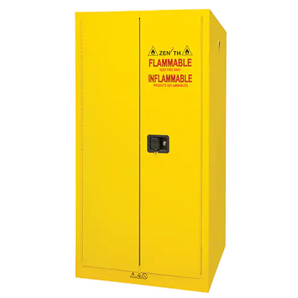 Flammable Storage Cabinet, 60 gal., 2 Door, 34" W x 65" H x 34" D , Manual door - 3