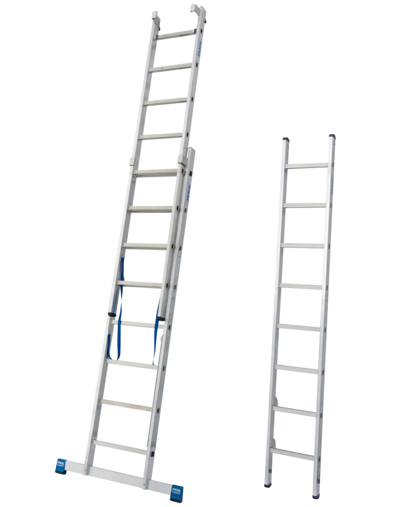 Aluminium multifunctionele ladder, type VL 8, 3-delig - 3