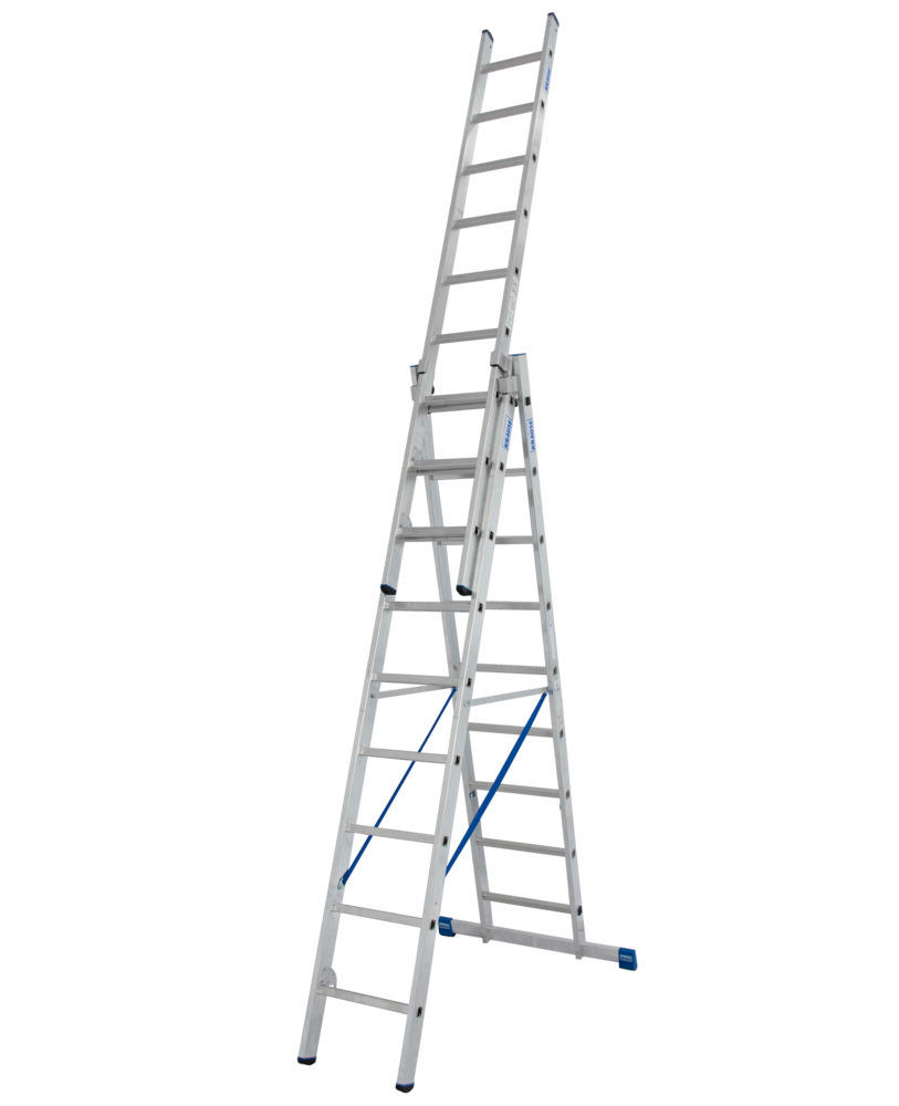 Aluminium multifunctionele ladder, type VL 9, 3-delig - 2