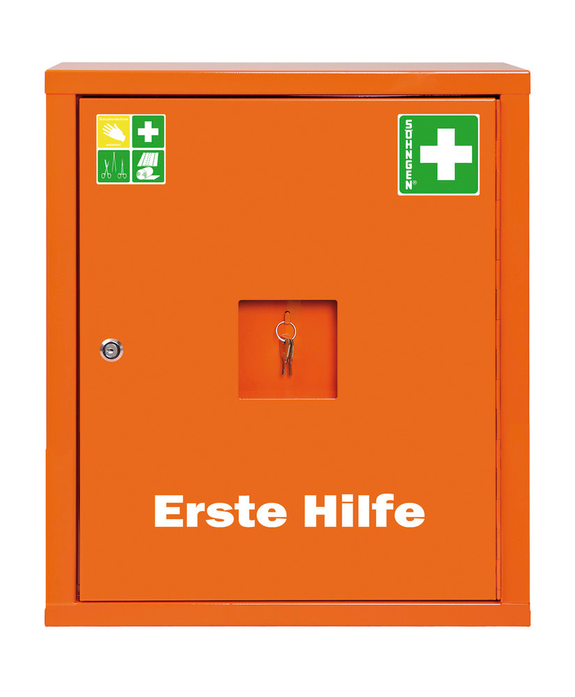 Verbandschrank Eurosafe ,Füllung nach Ö-Norm Z 1020-2, 1-türig, Qualitäts-Feinblech - 2